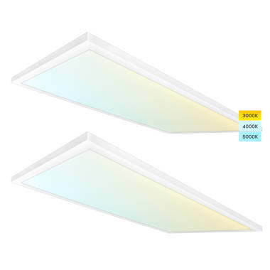 Surface mount 2x4 led deals light fixture